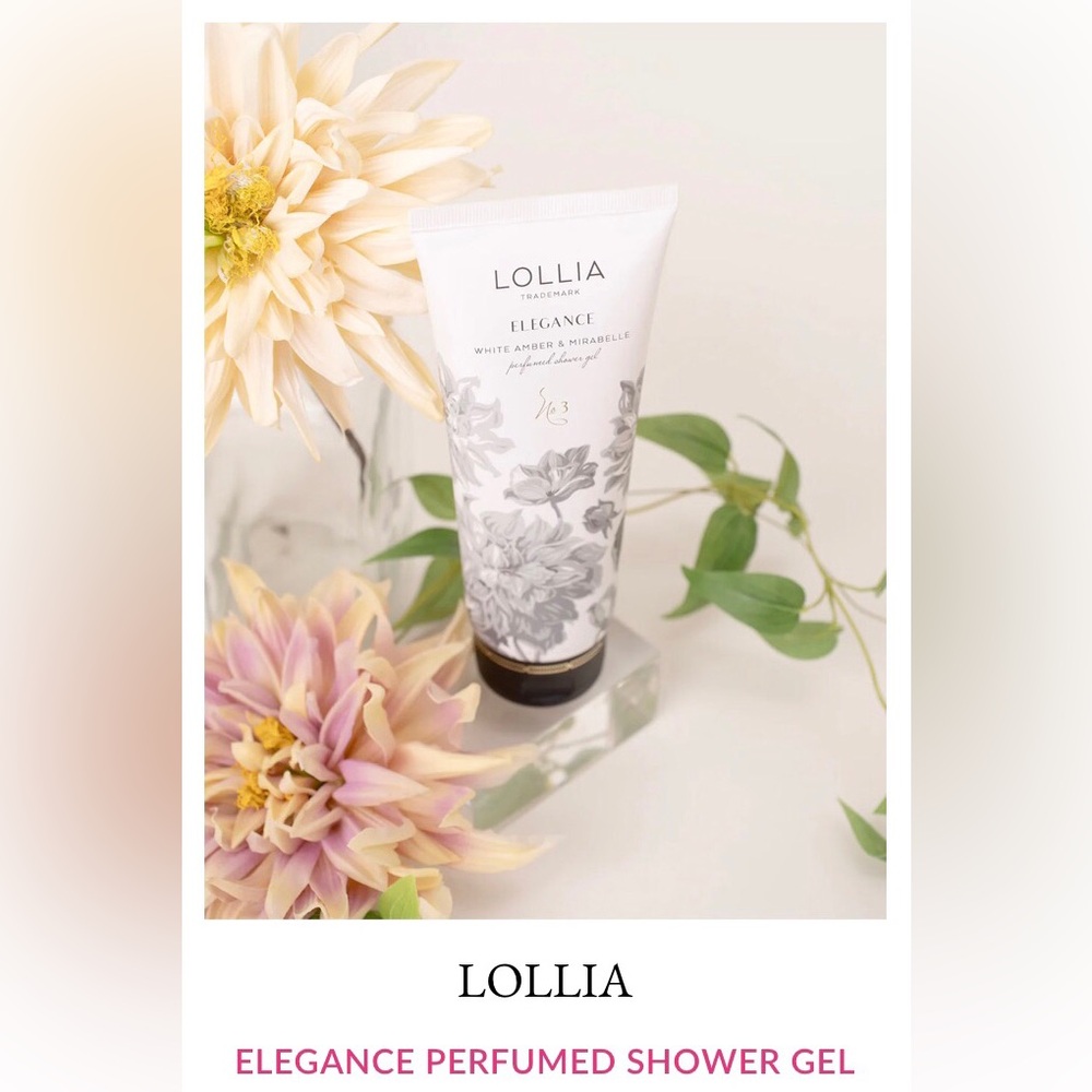 NEW Lollia Elegance Perfumed Shower Gel